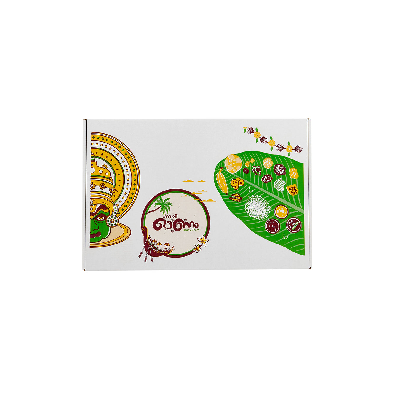 Happy Onam Printed Meal Box - hotpackwebstore.com