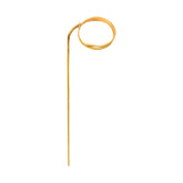 12 cm Disposable Bamboo Ring Skewer - hotpackwebstore.com - Bamboo Skewer