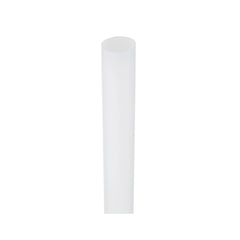 12mm Milky White Straight Straw Wrapped 100 Pieces x 24 Packet - hotpackwebstore.com - Plastic Straws