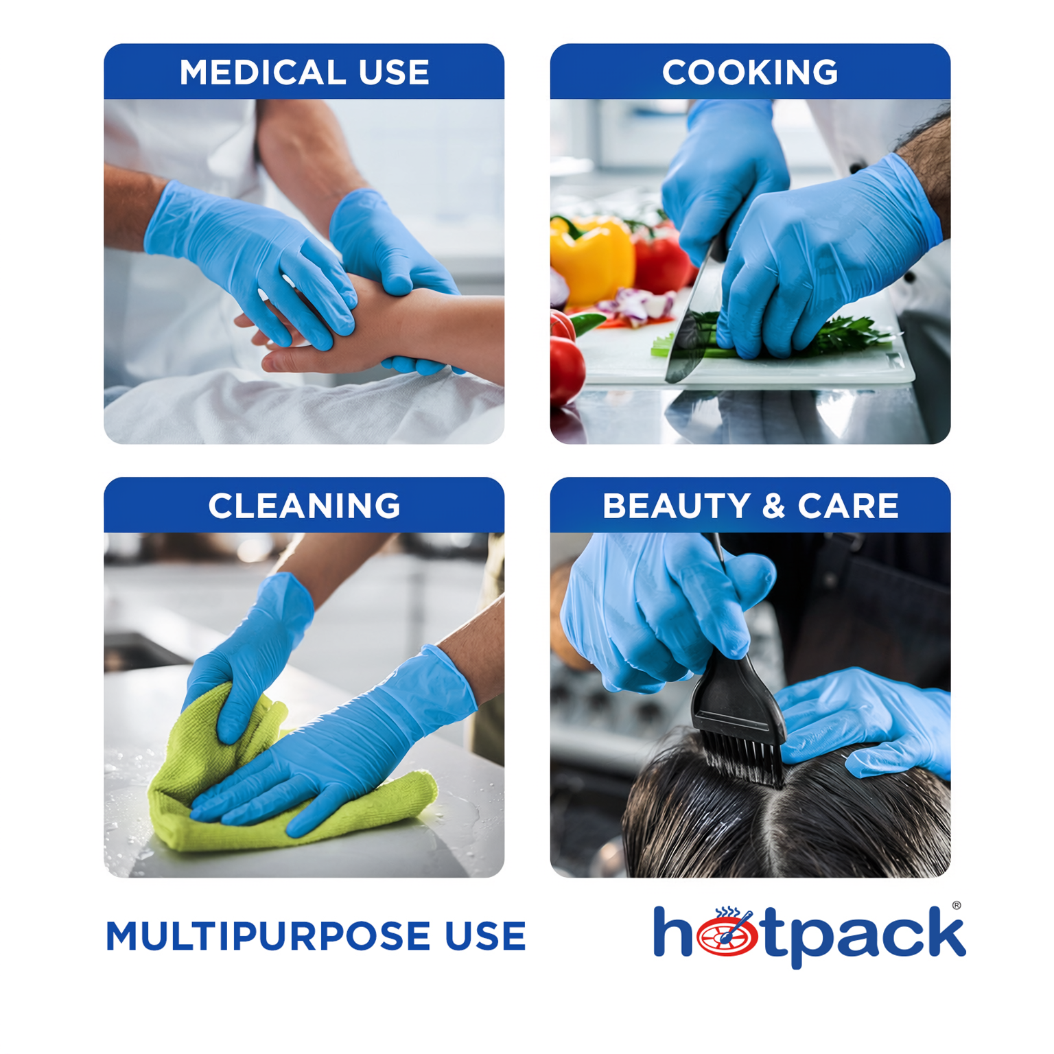Powder Free Nitrile Gloves - hotpackwebstore.com