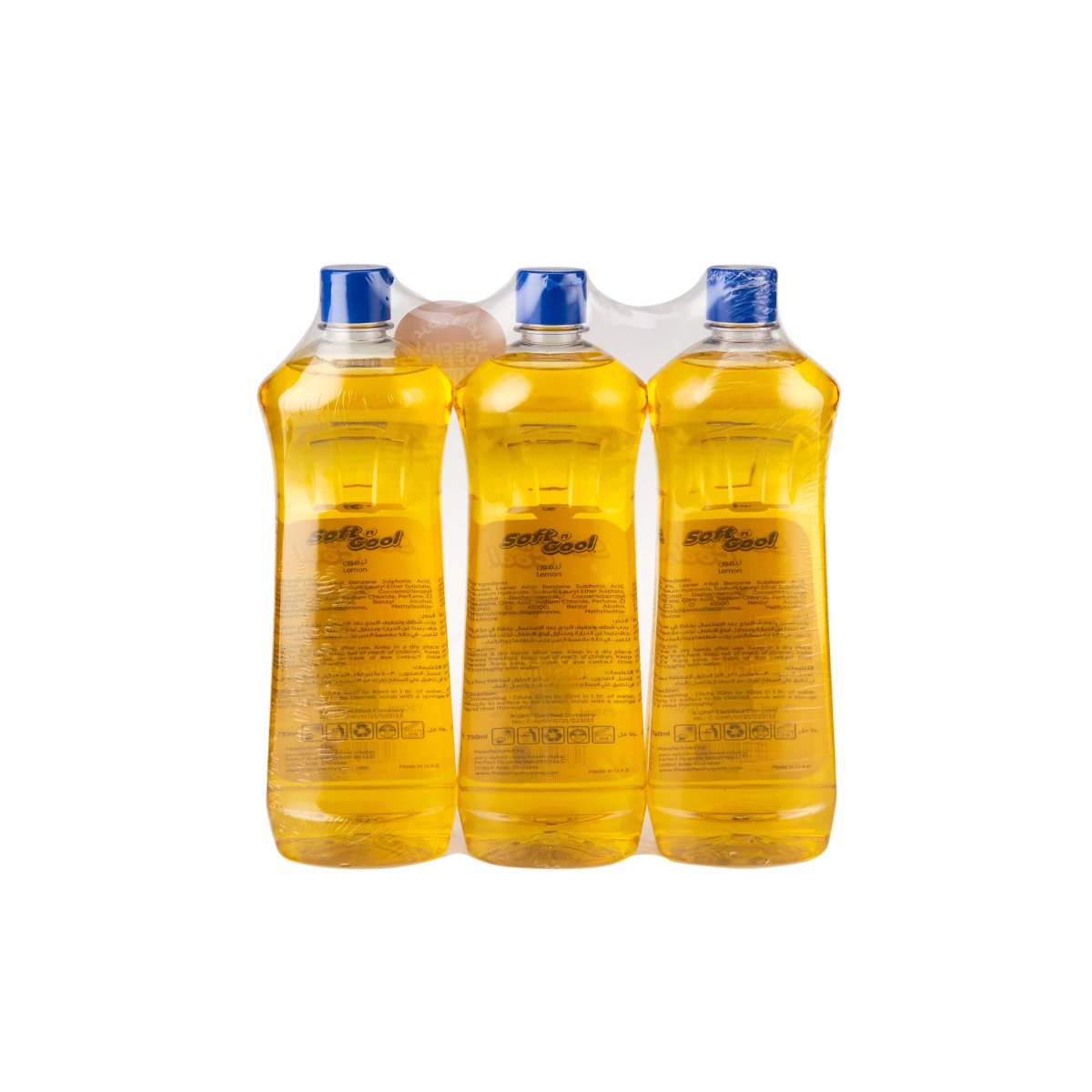 3 Piece Offer Pack Soft n Cool Dishwash Liquid - hotpackwebstore.com - Dishwash Liquids