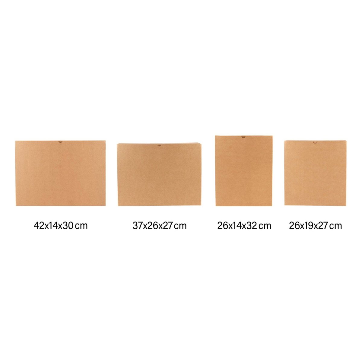 3 - Ply Brown E - commerce Die Cut Boxes - hotpackwebstore.com - Corrugated Boxes
