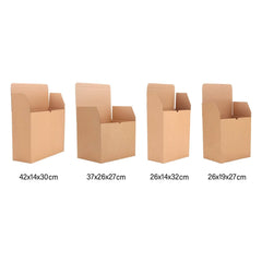 3 - Ply Brown E - commerce Die Cut Boxes - hotpackwebstore.com - Corrugated Boxes