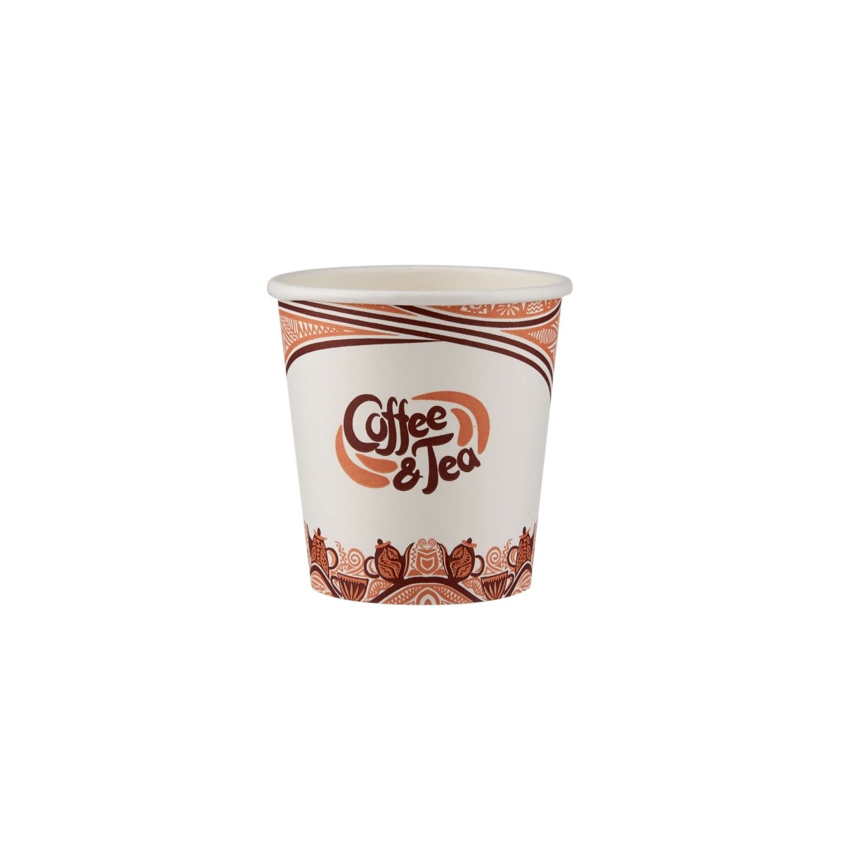 6 Oz Printed Single Wall Paper Cup - hotpackwebstore.com - Single Wall Paper Cups