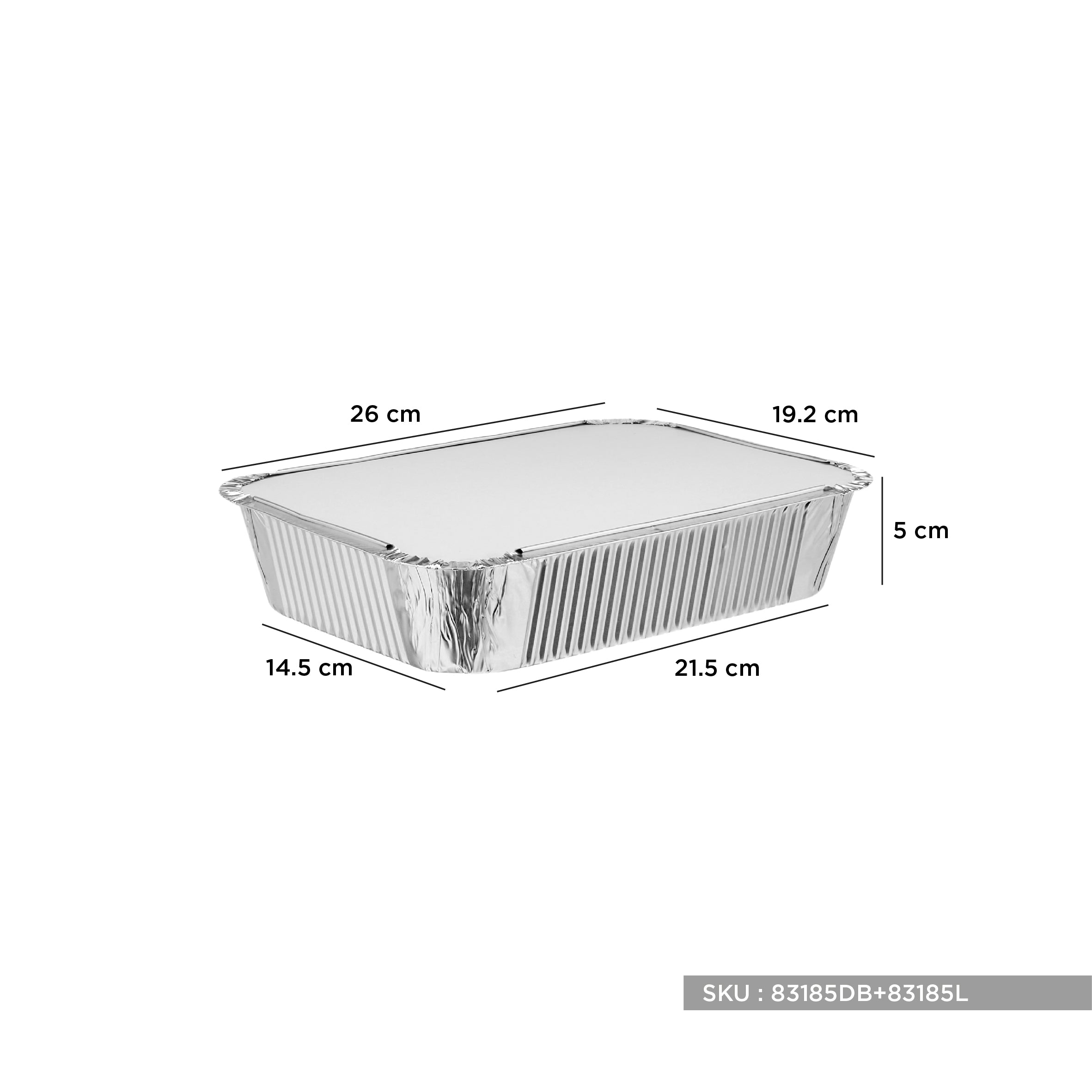 83185 Aluminum food container - Hotpack Global