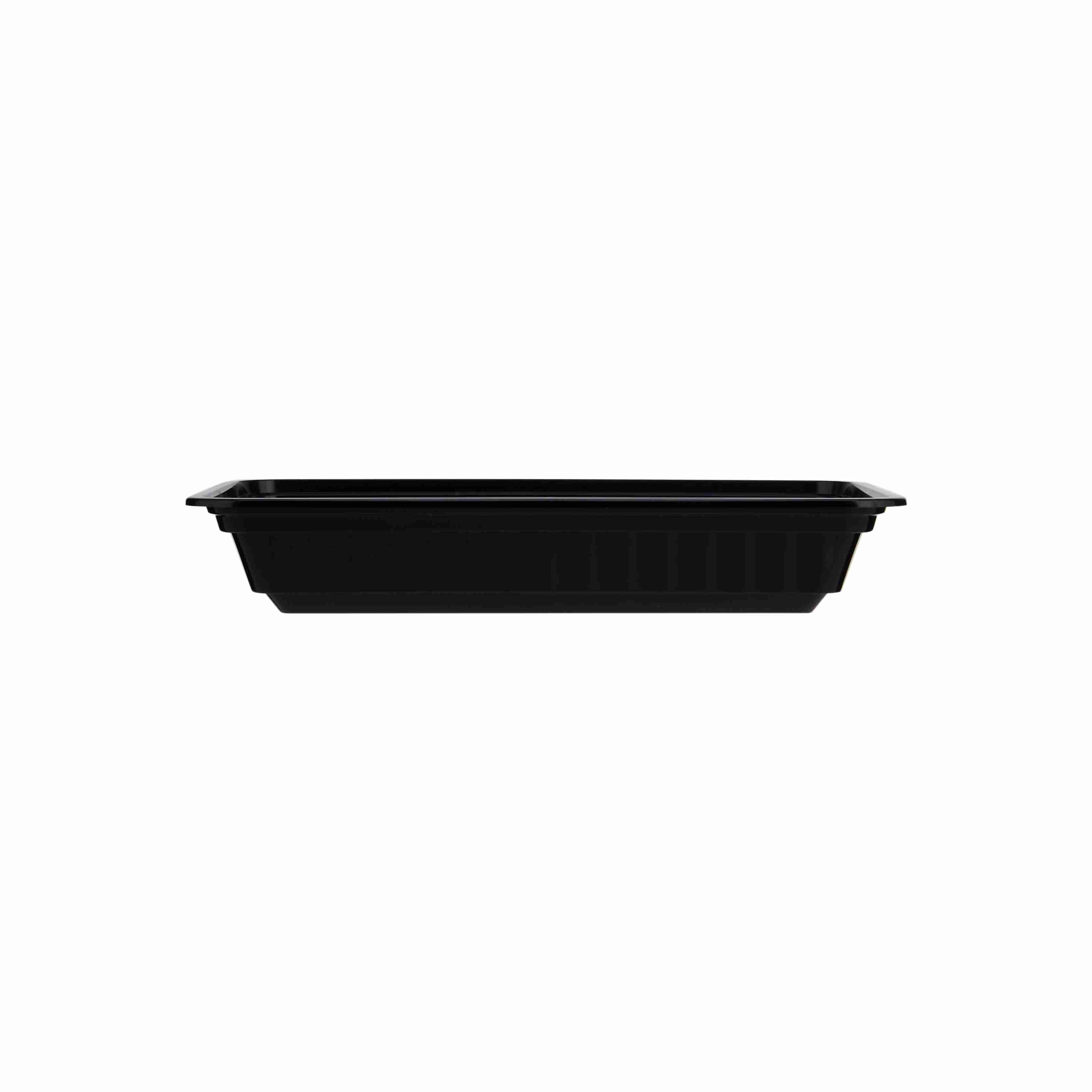 Black Base Heavy Duty Rectangular Container 28 oz | 300 Pieces - hotpackwebstore.com