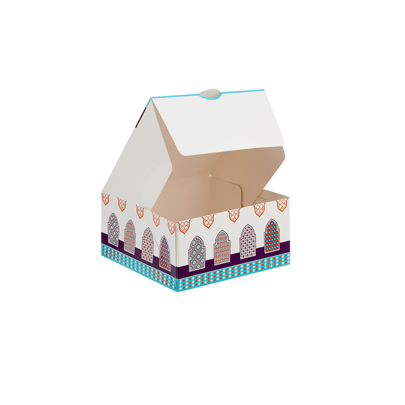 Arabic Theme Printed Snack Box - hotpackwebstore.com