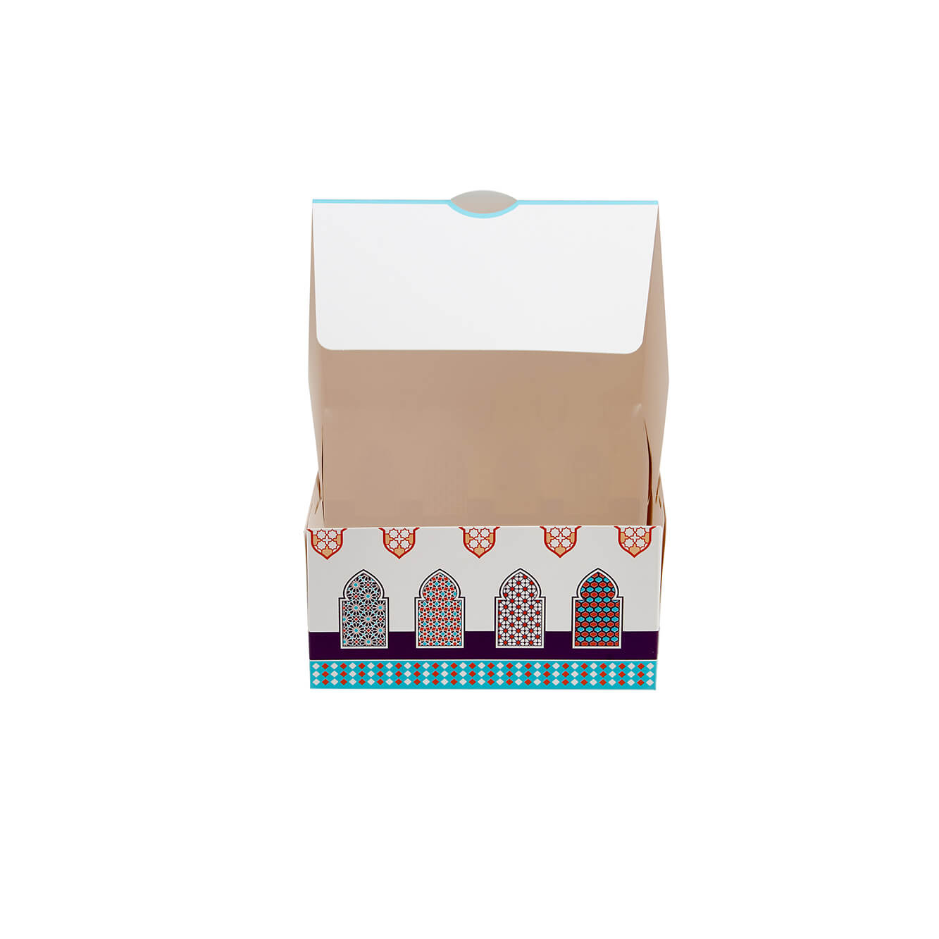 Arabic Theme Printed Snack Box - hotpackwebstore.com