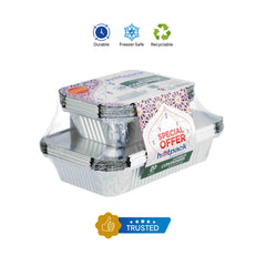 Aluminium Container Combo Offer Pack - hotpackwebstore.com
