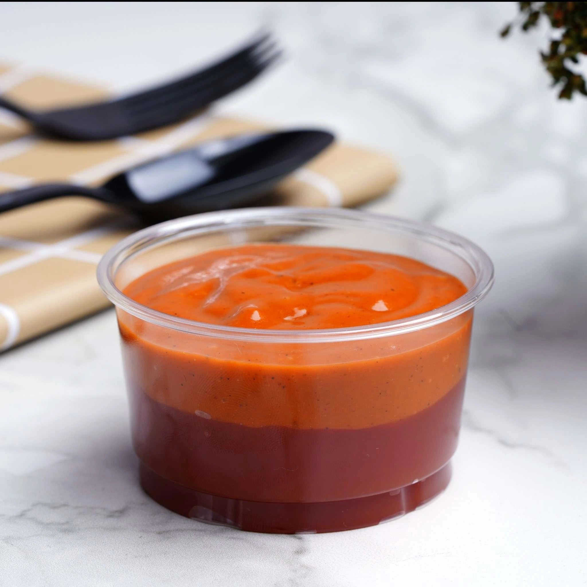 PET Clear Portion Cup with Lid - hotpackwebstore.com