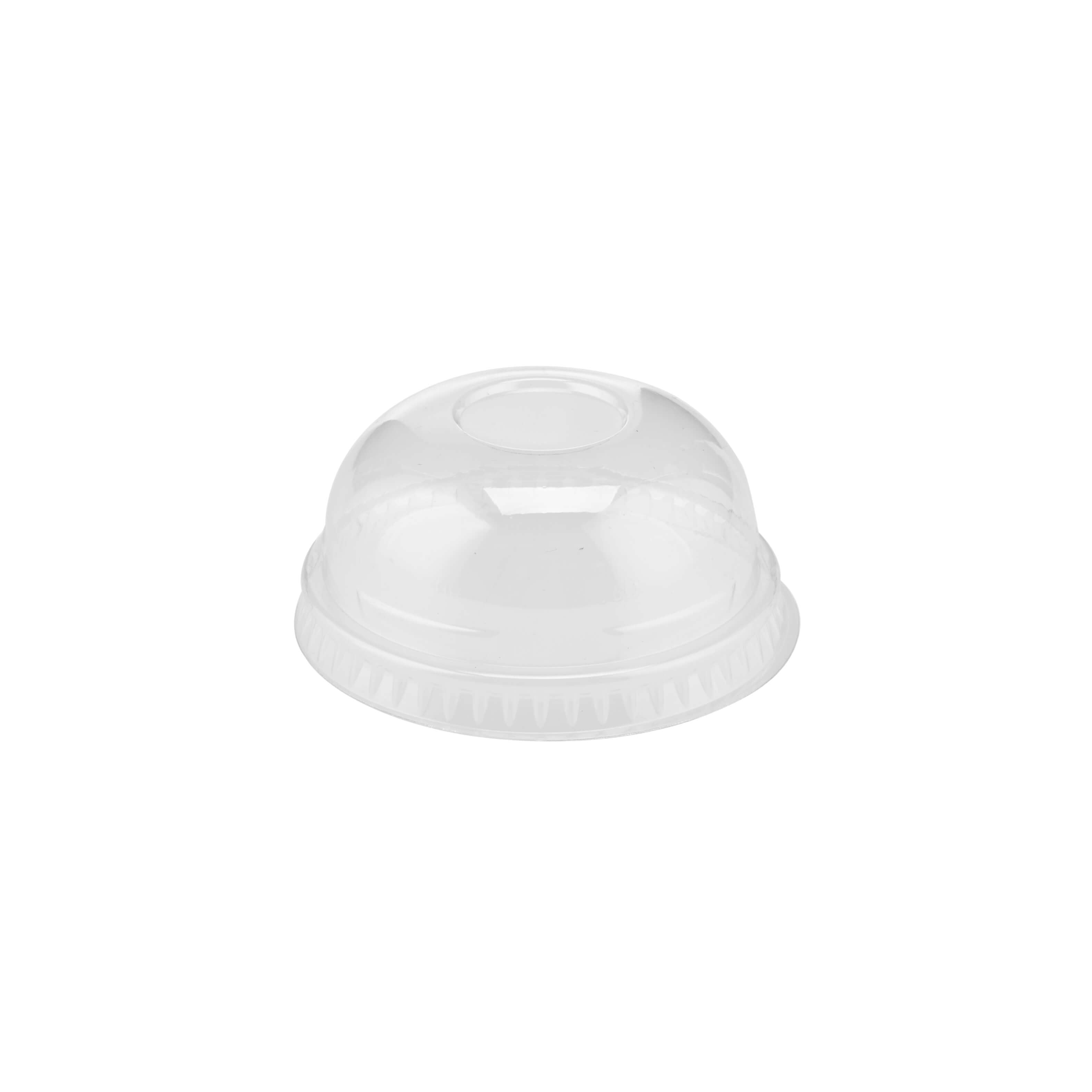 Dome Lid Without Hole for PET Juice Cup 4/8/10 Oz 78 Mm Diameter 1000 Pieces - hotpackwebstore.com