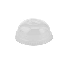 Dome Lid With Hole for PET Juice Cup 4/8/10 Oz 78 mm Diameter - hotpackwebstore.com