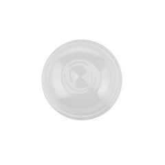 Dome Lid With Hole for PET Juice Cup 4/8/10 Oz 78 mm Diameter - hotpackwebstore.com