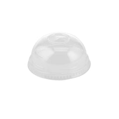Dome Lid With Hole for PET Juice Cup 12/16/20/24 Oz,  98 Diameter - hotpackwebstore.com