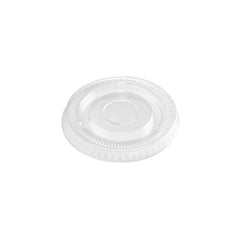 Flat Lid Without Hole for PET Juice Cup 8/10 Oz 78 mm Diameter 1000 Pieces - hotpackwebstore.com