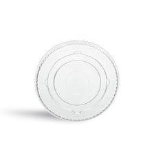 Flat Lid Without Hole for PET Juice Cup 8/10 Oz 78 mm Diameter 1000 Pieces - hotpackwebstore.com