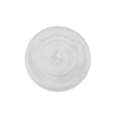 Flat Lid With Hole for PET Juice Cup 12/14/16 Oz 91 Diameter - hotpackwebstore.com