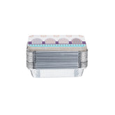 50 Pieces Offer Pack Aluminium Container With Arabic Theme Lid - hotpackwebstore.com