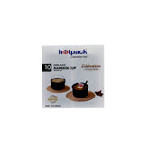 Black Ramekin Cup With Lid - hotpackwebstore.com