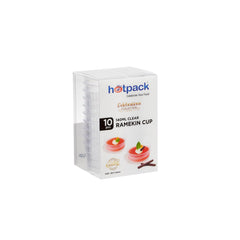 Clear Round Ramekin Plastic Cup - hotpackwebstore.com
