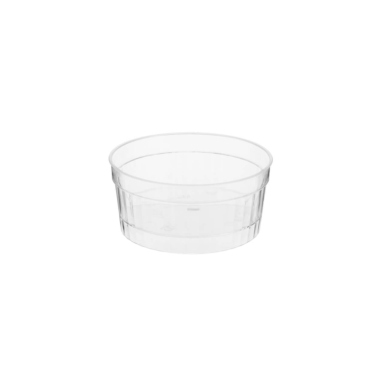 Clear Round Ramekin Plastic Cup - hotpackwebstore.com