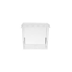 Clear Square Plastic Dessert Cup With Lid - hotpackwebstore.com
