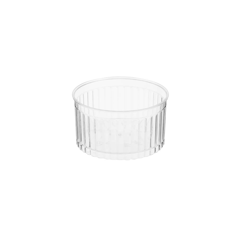 Clear Round Ramekin Plastic Cup - hotpackwebstore.com