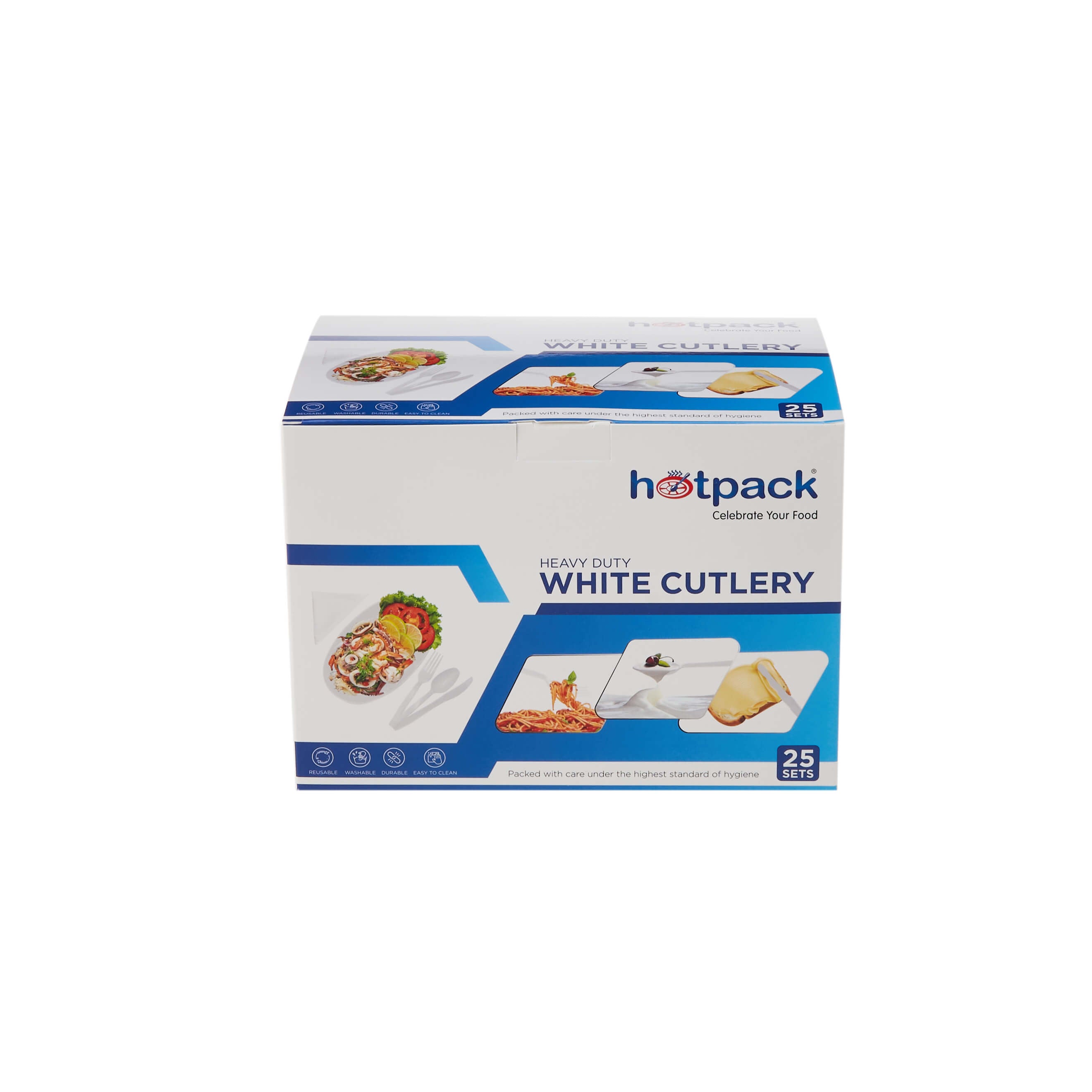 Heavy Duty Plastic Cutlery Set - hotpackwebstore.com