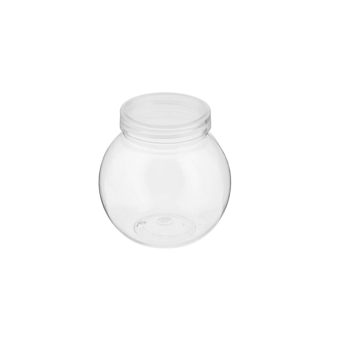 Clear Plastic Dessert Jar Pot With Lid - hotpackwebstore.com