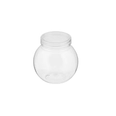 Clear Plastic Dessert Jar Pot With Lid - hotpackwebstore.com