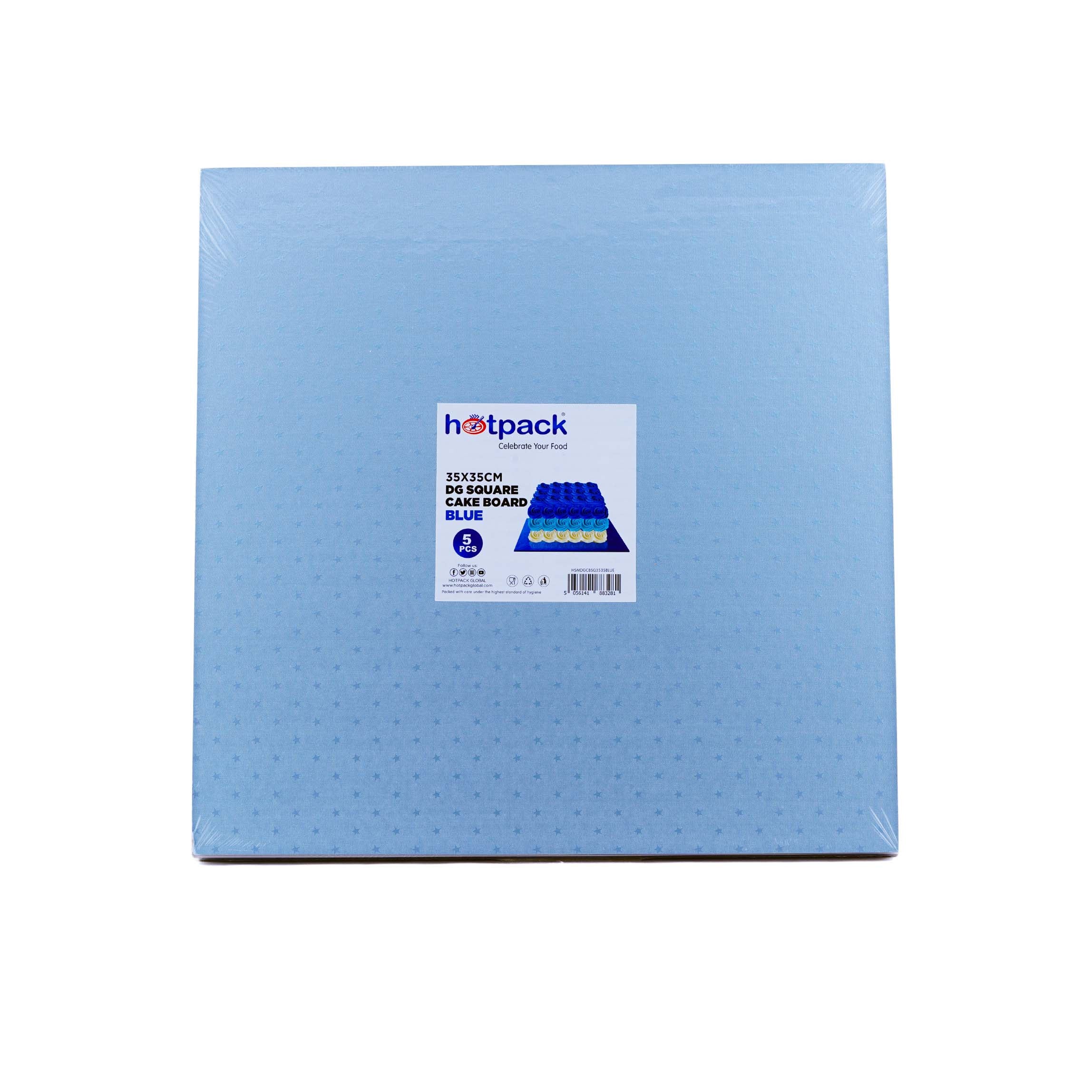 Square Cake Board 5 Pieces - hotpackwebstore.com - Baking & Decoration