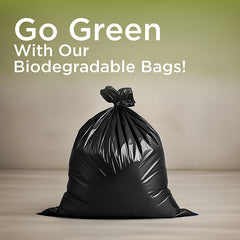Black Heavy Duty Garbage Bag Roll - hotpackwebstore.com
