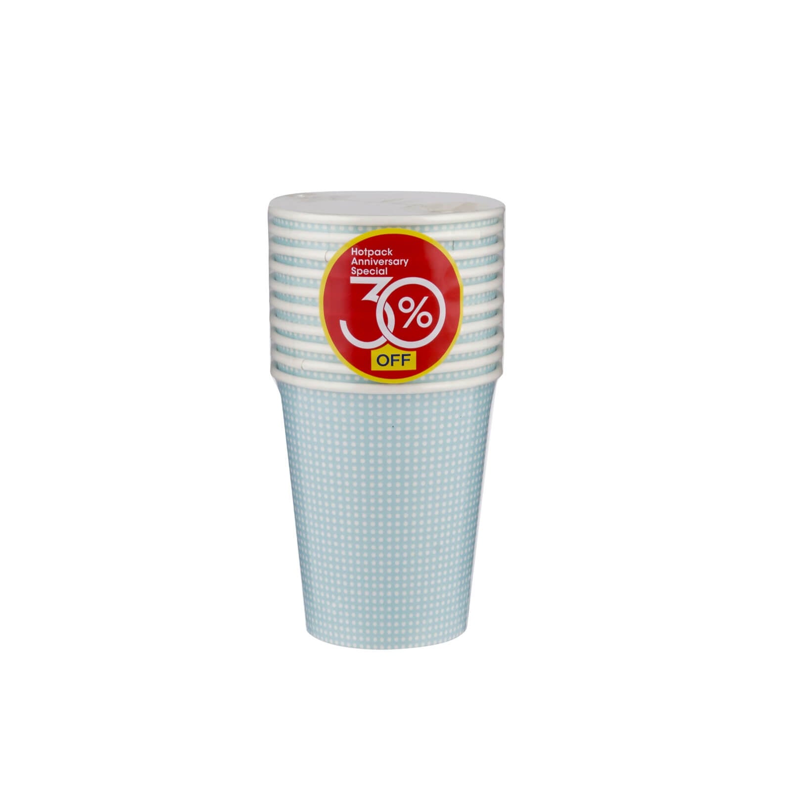 Dotted Design Heavy Duty Single Wall Paper Cups - hotpackwebstore.com