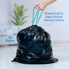 Drawstring Garbage Bag - hotpackwebstore.com