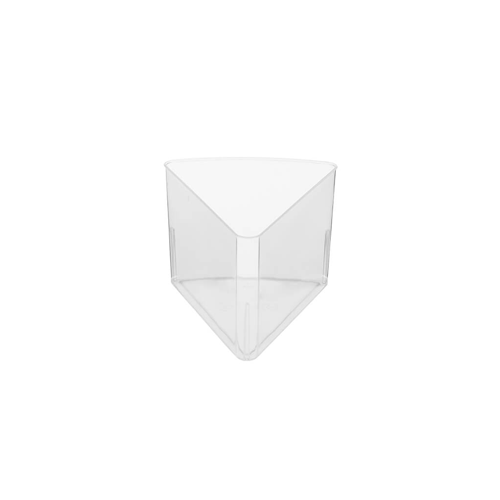 Triangle Clear Dessert Cup - hotpackwebstore.com