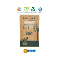 ملعقة خشبية للاستعمال مرة واحدة