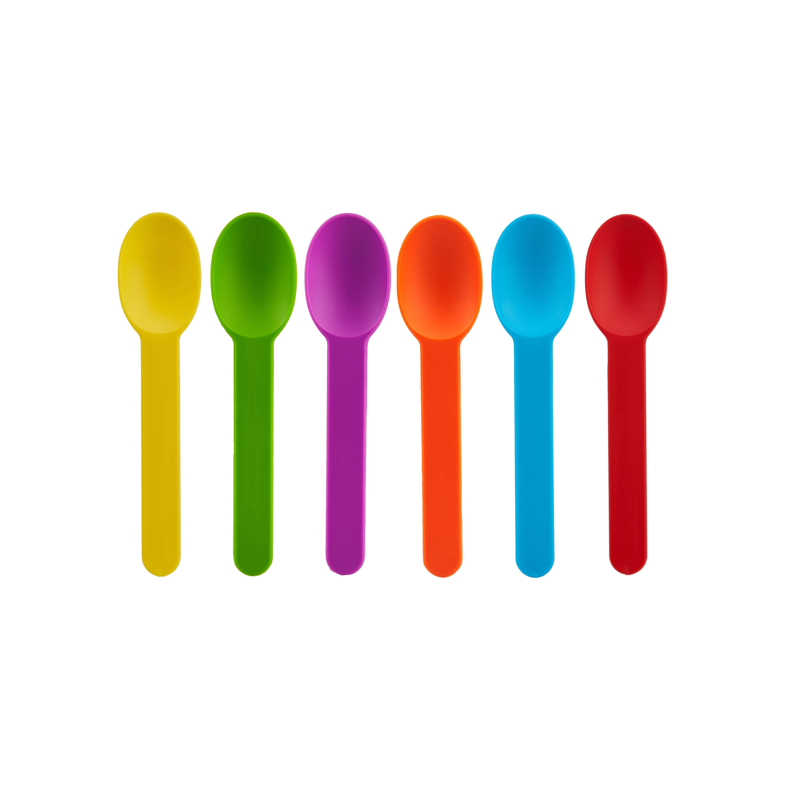 14.5 cm Plastic Ice Cream Spoons - hotpackwebstore.com