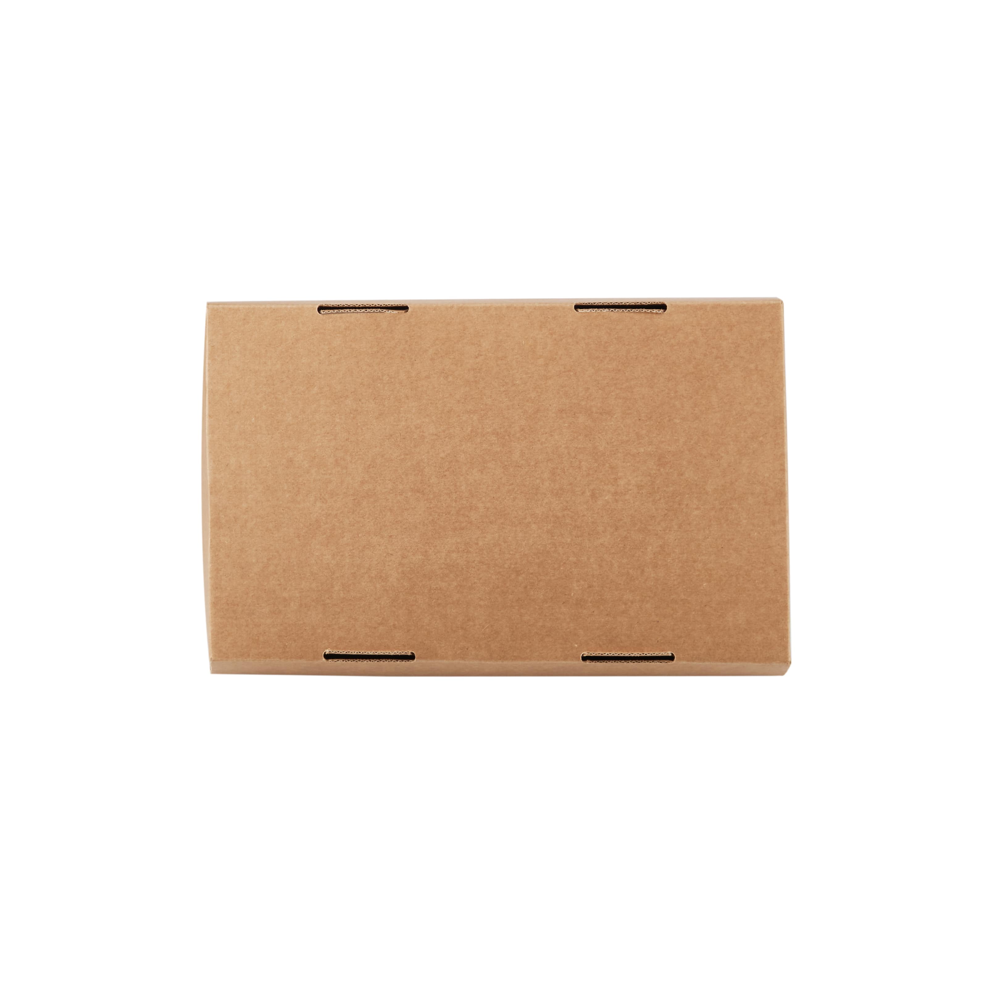 Kraft Flute Tray - hotpackwebstore.com