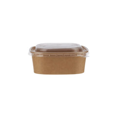 Kraft Square Container With Lid