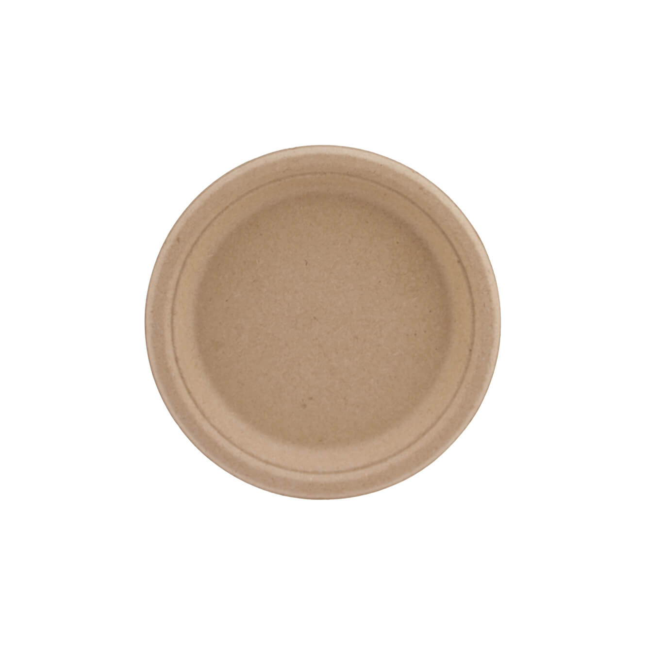 Compostable Round Plate - hotpackwebstore.com