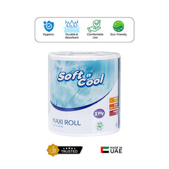 Soft n Cool Maxi Roll 2 Ply 6 Pieces - hotpackwebstore.com