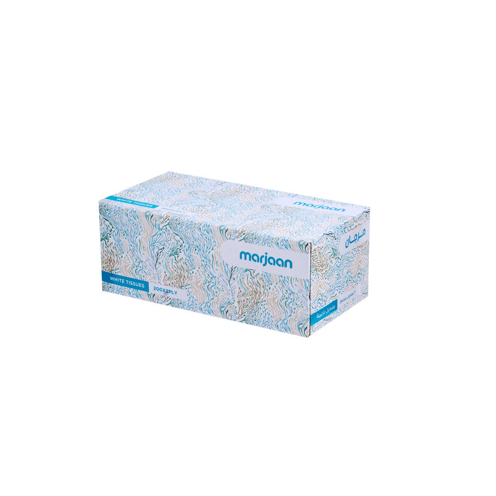 30 Boxes Marjaan Facial Tissue 200 Sheets x 2 Ply - hotpackwebstore.com