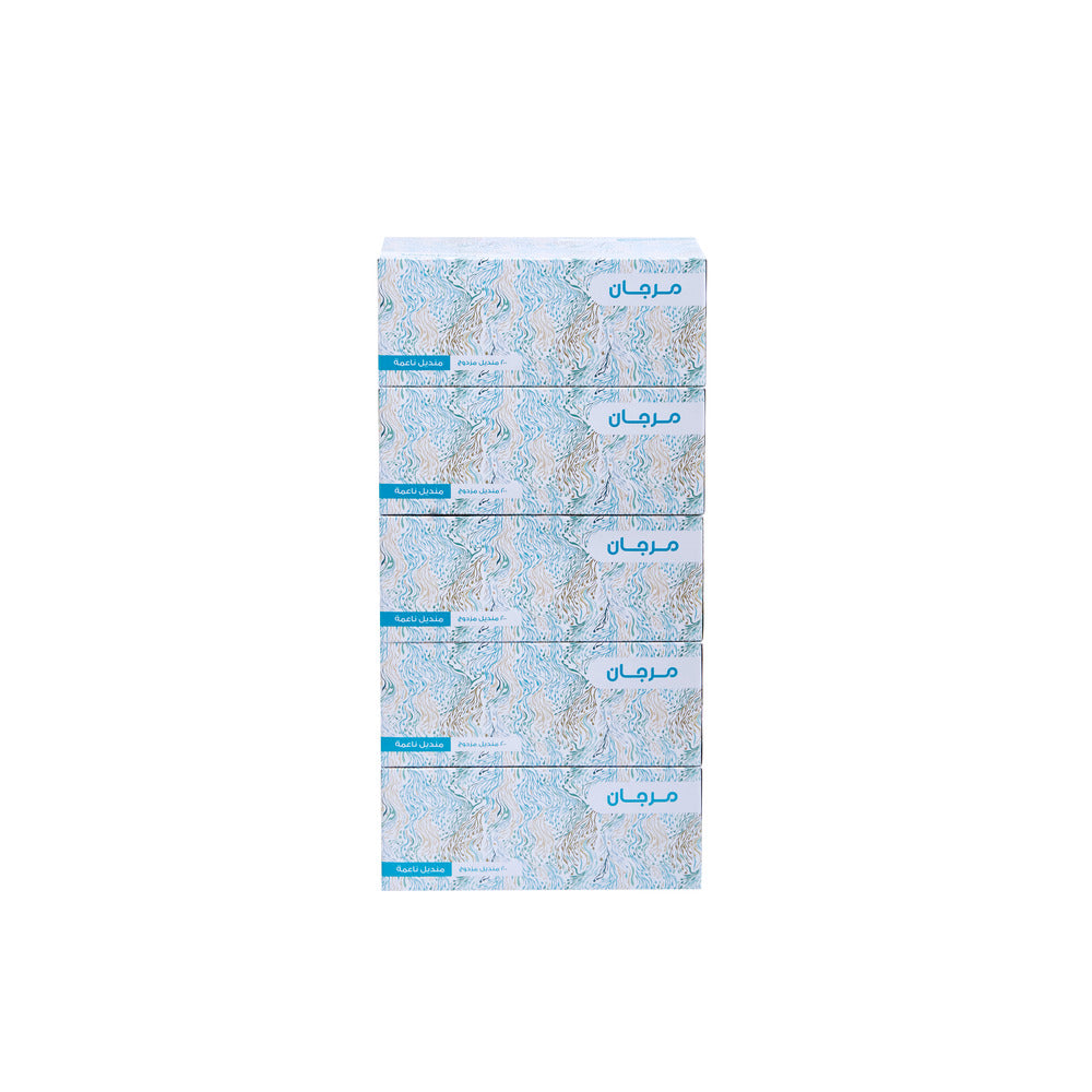 30 Boxes Marjaan Facial Tissue 200 Sheets x 2 Ply - hotpackwebstore.com