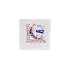 Ramadan Theme Printed Soft n Cool Paper Folded Dinner Napkin 33 X 33 cm
