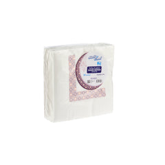 Ramadan Theme Printed Soft n Cool Paper Folded Dinner Napkin 33 X 33 cm