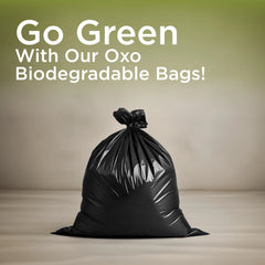 Twin Pack Garbage Roll Black 65x95cm 30 Gallon 25 % off - hotpackwebstore.com