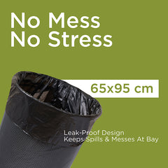 Garbage Bag Roll 65 x 95 cm Offer Pack + Garbage Bag Offer Pack Buy 2 Get 2 50 Pieces x 4 Rolls - hotpackwebstore.com