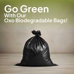 Twin Pack Heavy Duty Garbage Roll Black 95x120cm 60 Gallon 24 Pieces - hotpackwebstore.com