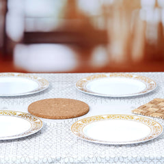 Arabic pattern Printed White Luxury Sofra - hotpackwebstore.com