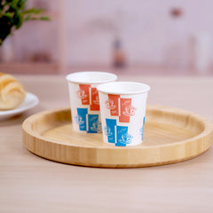 Printed Single Wall Paper Cups 6 Oz - hotpackwebstore.com